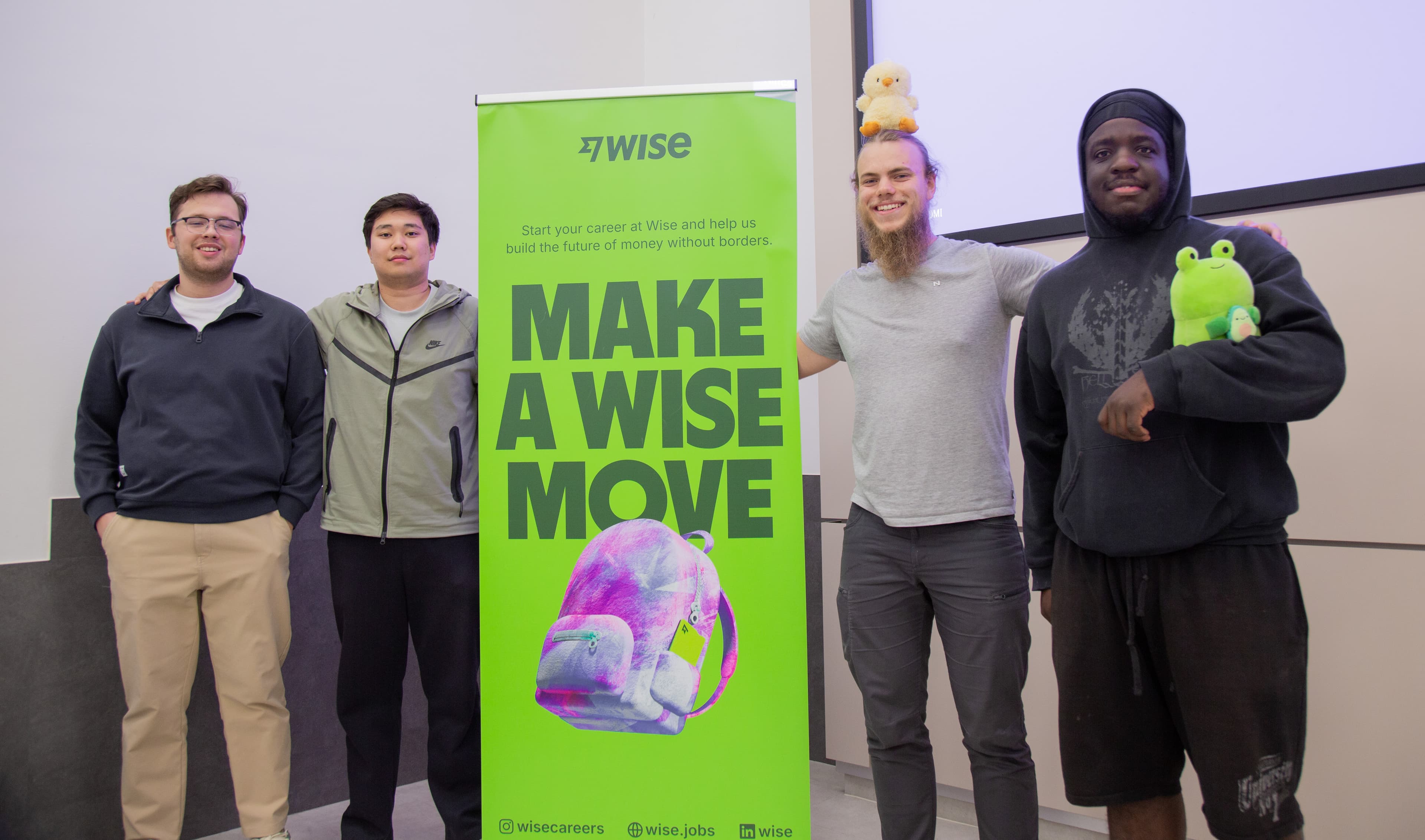 Wise Hackathon moment 8